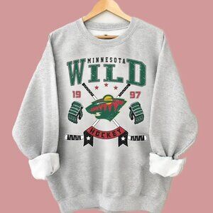 Minnesota Hockey Shirt, Minnesota Hockey Sweatshirt, Minnesota Hockey Crewneck